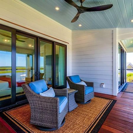 New Waterfront Home With Deep Water Dock 棕榈岛 外观 照片
