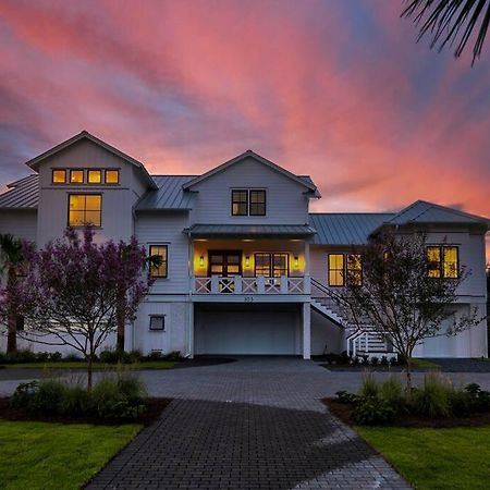 New Waterfront Home With Deep Water Dock 棕榈岛 外观 照片