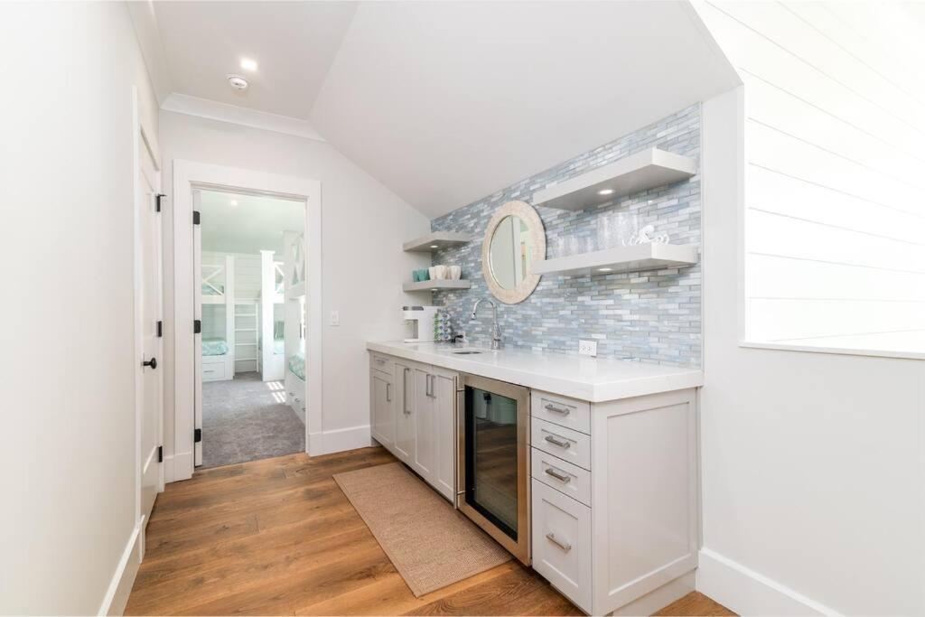 New Waterfront Home With Deep Water Dock 棕榈岛 外观 照片